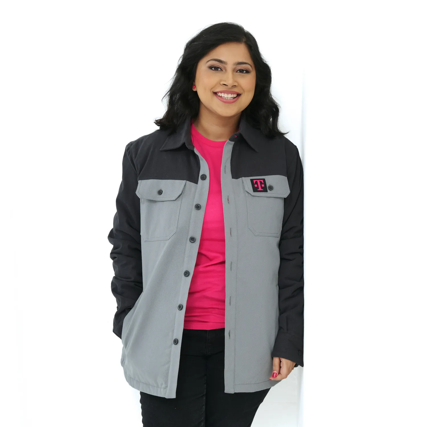 Grey Shacket