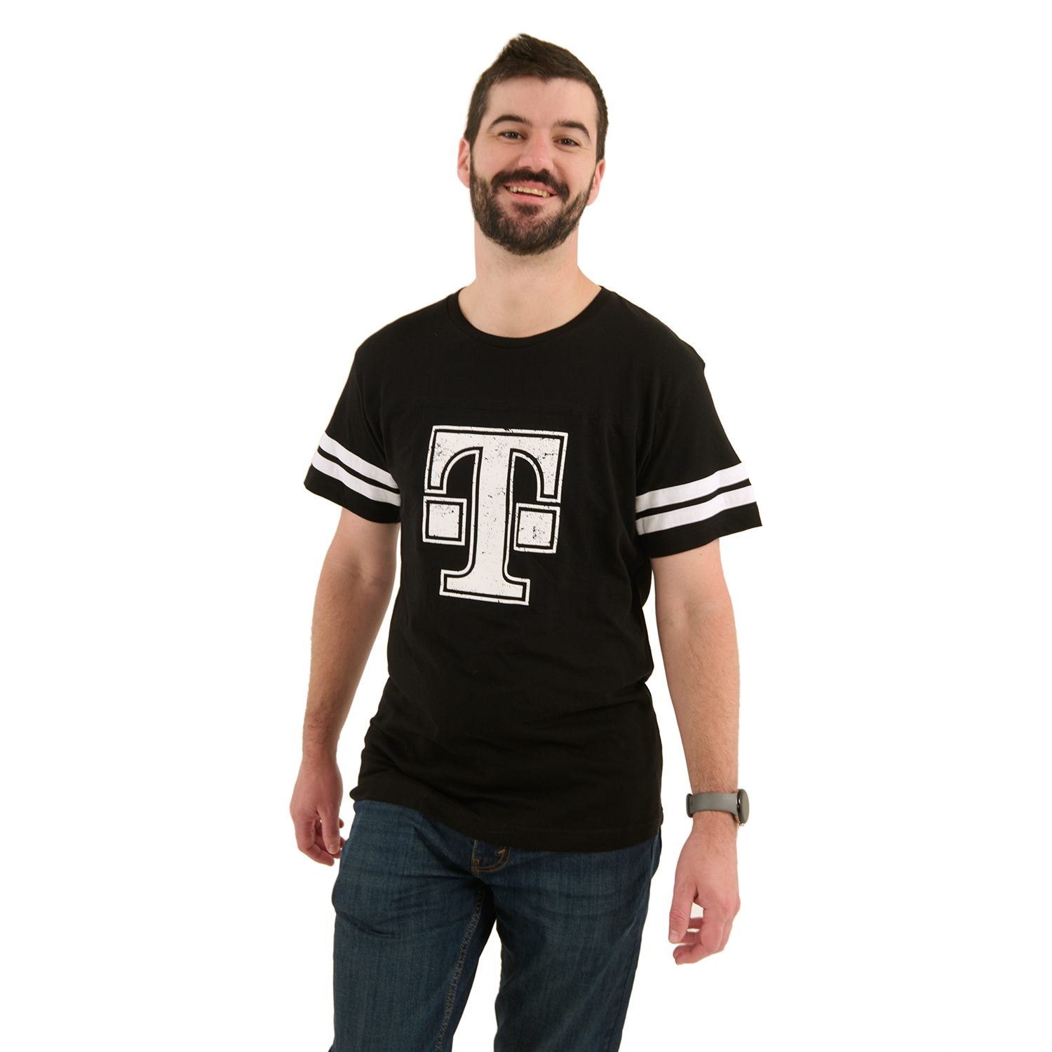 Men's Football Fine Jersey Tee