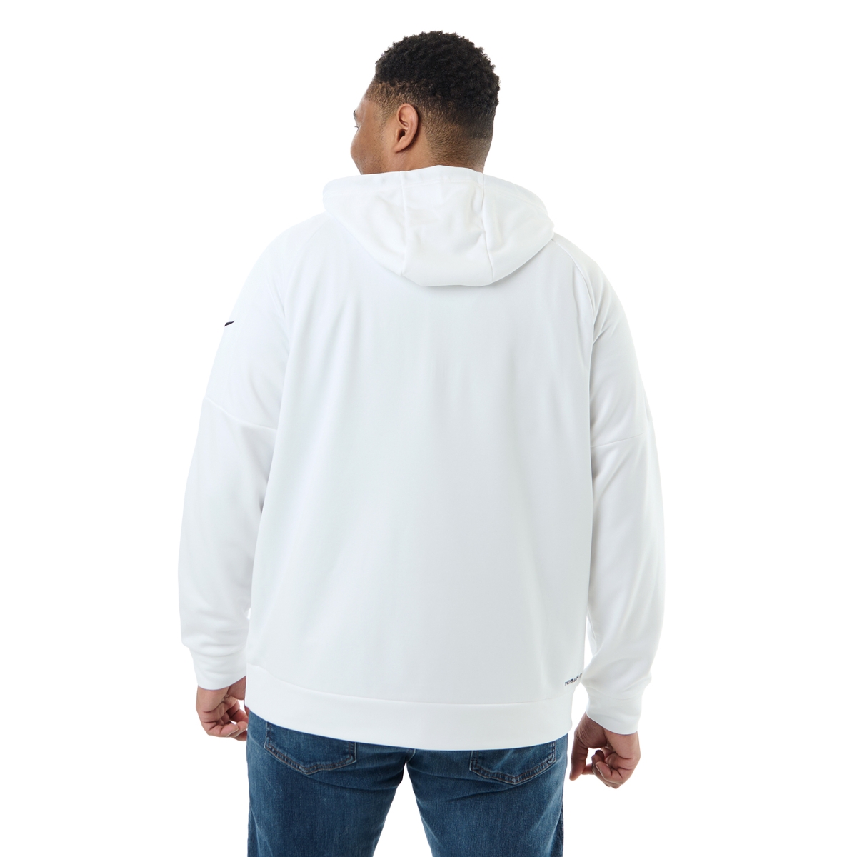 White Nike Therma-FIT Pocket Hoodie