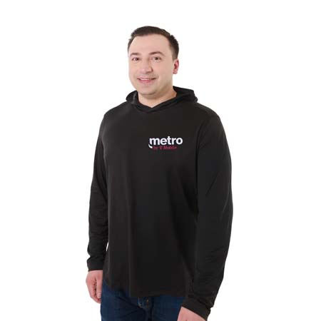 Men's Cutter & Buck Coastline Hooded Shirt