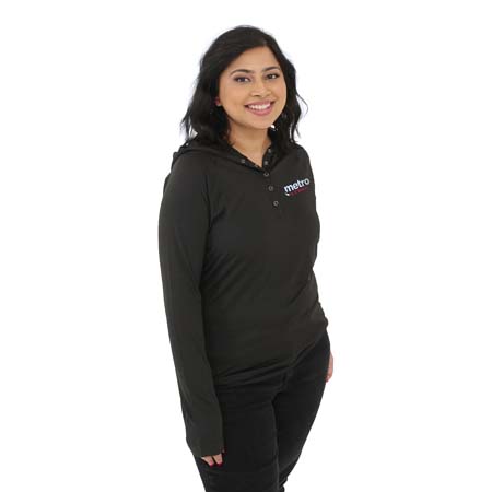 Women's Cutter & Buck Coastline Hooded Shirt