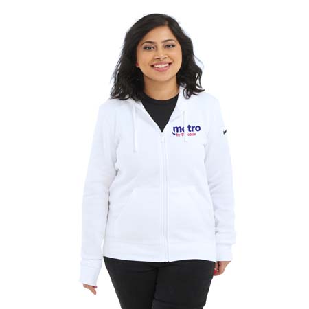 Women's Nike Club Full-Zip Hoodie