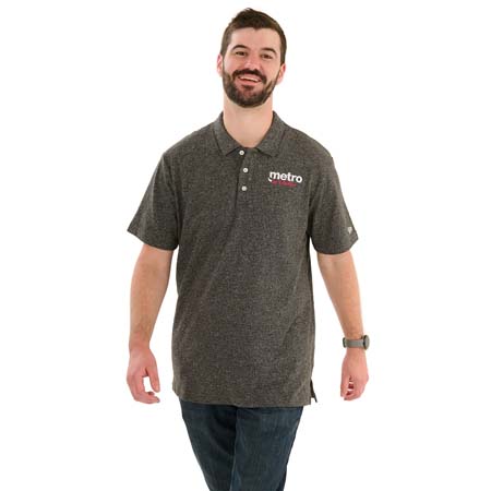 Men's New Era Slub Twist Polo