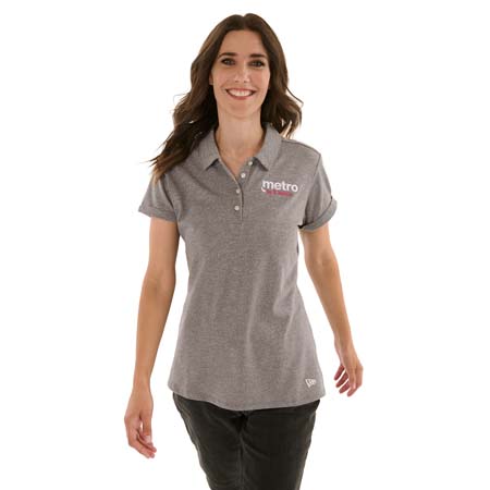 Women's New Era Slub Twist Polo