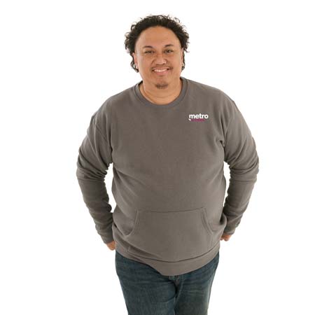 Pocket Crewneck Sweatshirt