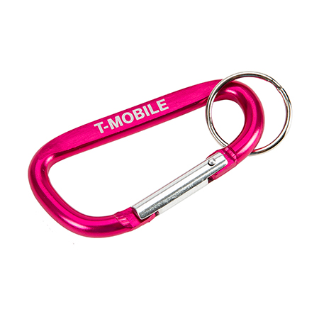 Magenta Carabiner