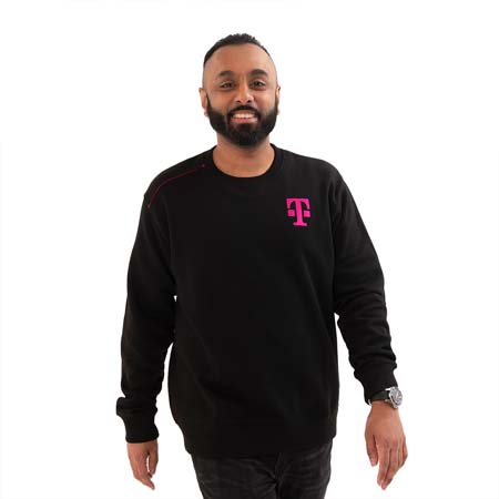 Black Crewneck Sweatshirt