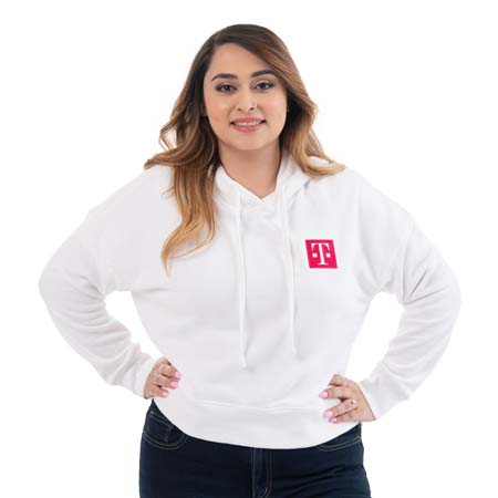 Womens Boxed Hoodie