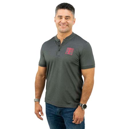 Men's Mercer & Mettle Stretch Pique Henley