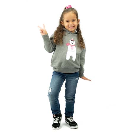 Toddler Pullover Fleece Hoodie