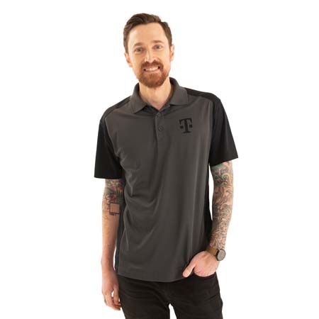 MENS COLORBLOCK SPORT POLO