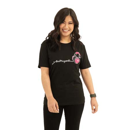 BeMagenta Headphones Tee