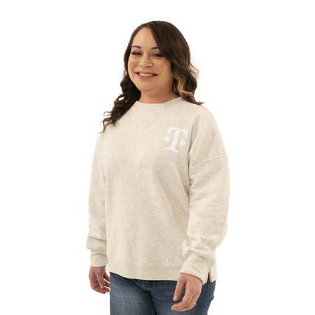 Women’s Sueded Fleece Sweatshirt