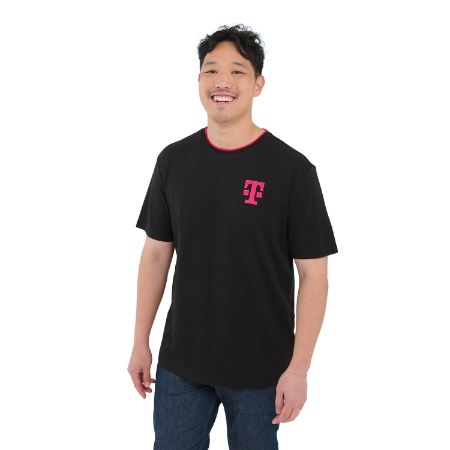 Men's Contrast Collar Tee