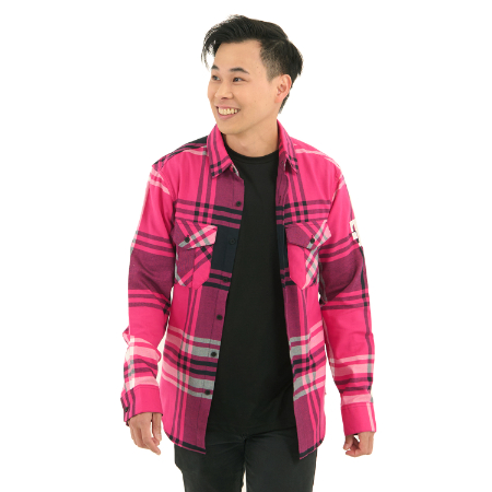 Magenta Flannel