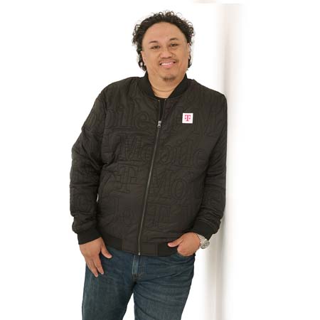 Men's Quilted Black Jacket