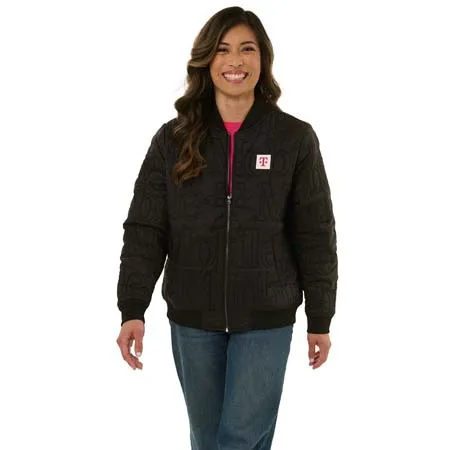 Women's Quilted Black Jacket