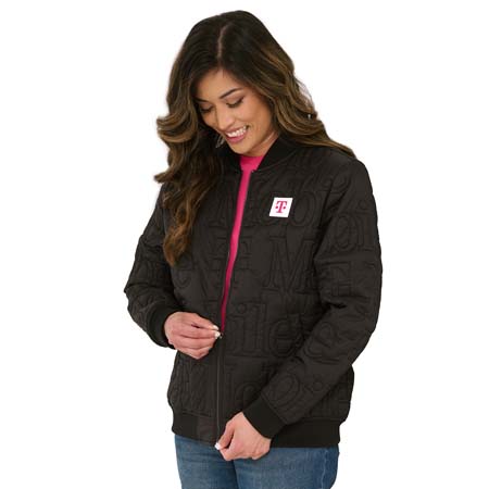 Women's Quilted Black Jacket