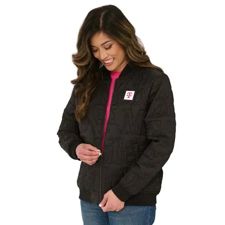 Women's Quilted Black Jacket