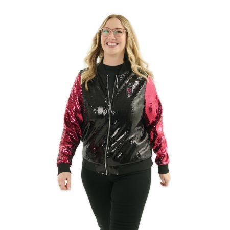 Sequin Bomber