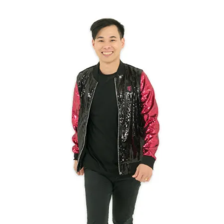 Sequin Bomber