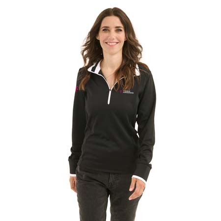 Women's Business Nike Dri-FIT Half Zip - Black