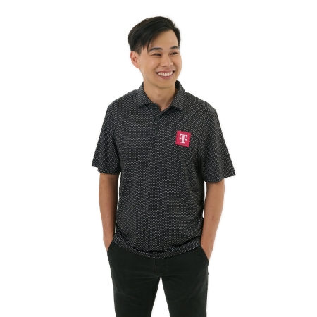 Cutter & Buck Pike Shadow Print Polo