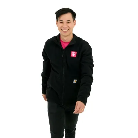 Men's Carhartt Textured Full-Zip Fleece Jacket