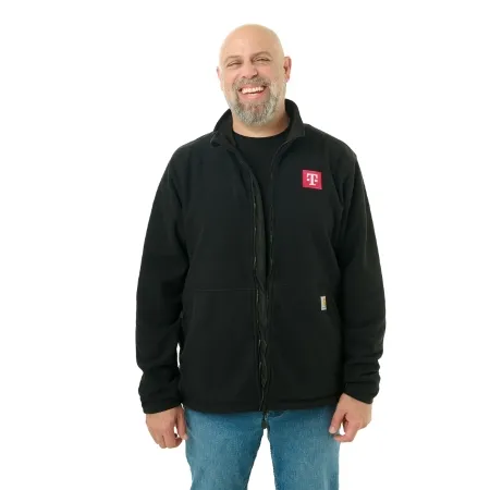 Men's Carhartt Textured Full-Zip Fleece Jacket