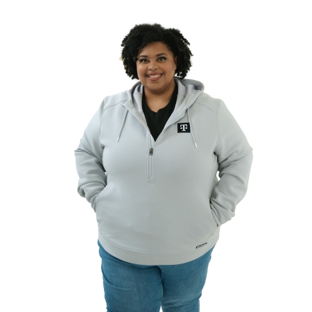 Cutter & Buck Roam Eco Half Zip Hooded Pullover