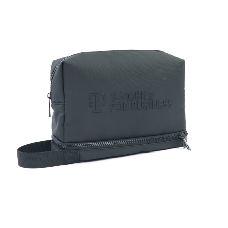 Business rPET Leatherette Dopp Bag