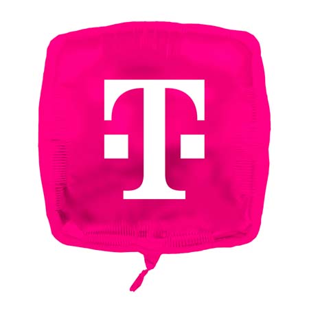 Magenta Mylar Balloon