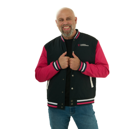 Business Quilted Bomber Jacket