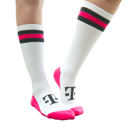 Calf-Length Striped Socks