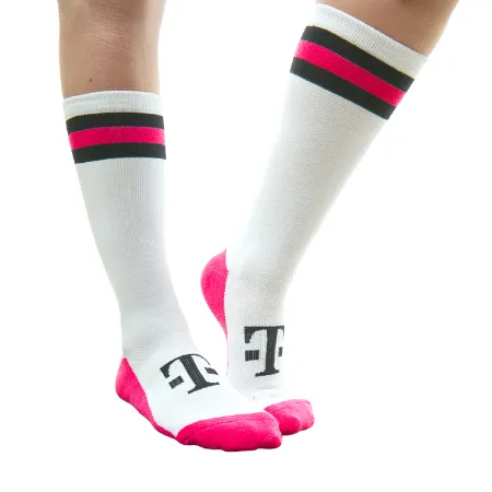 Calf-Length Striped Socks