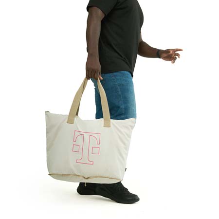 Packable Zippered Tote Bag