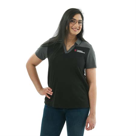 Women's Business Fusion Colorblock Polo