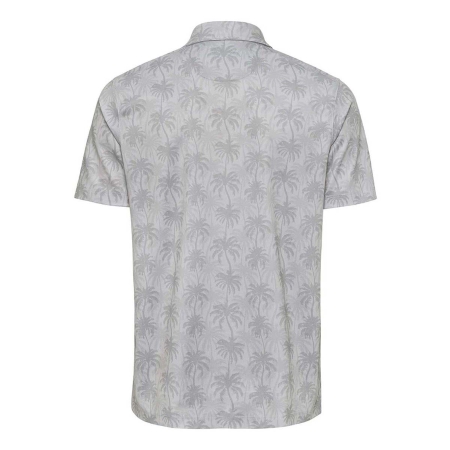 Men's Palm Print Polo