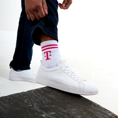 Strideline White Socks