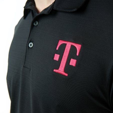 Adidas Textured Stripe Polo
