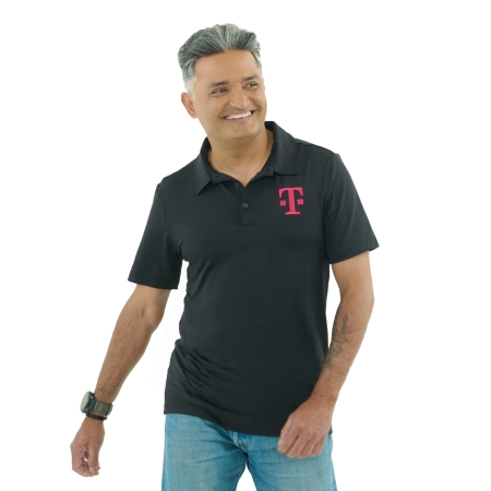 Adidas Textured Stripe Polo