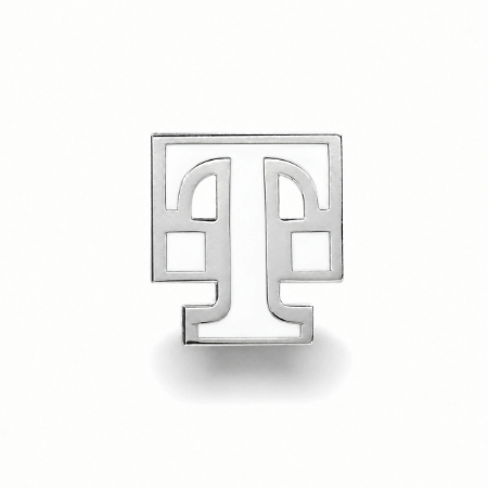 White/Silver T-Digit Pin