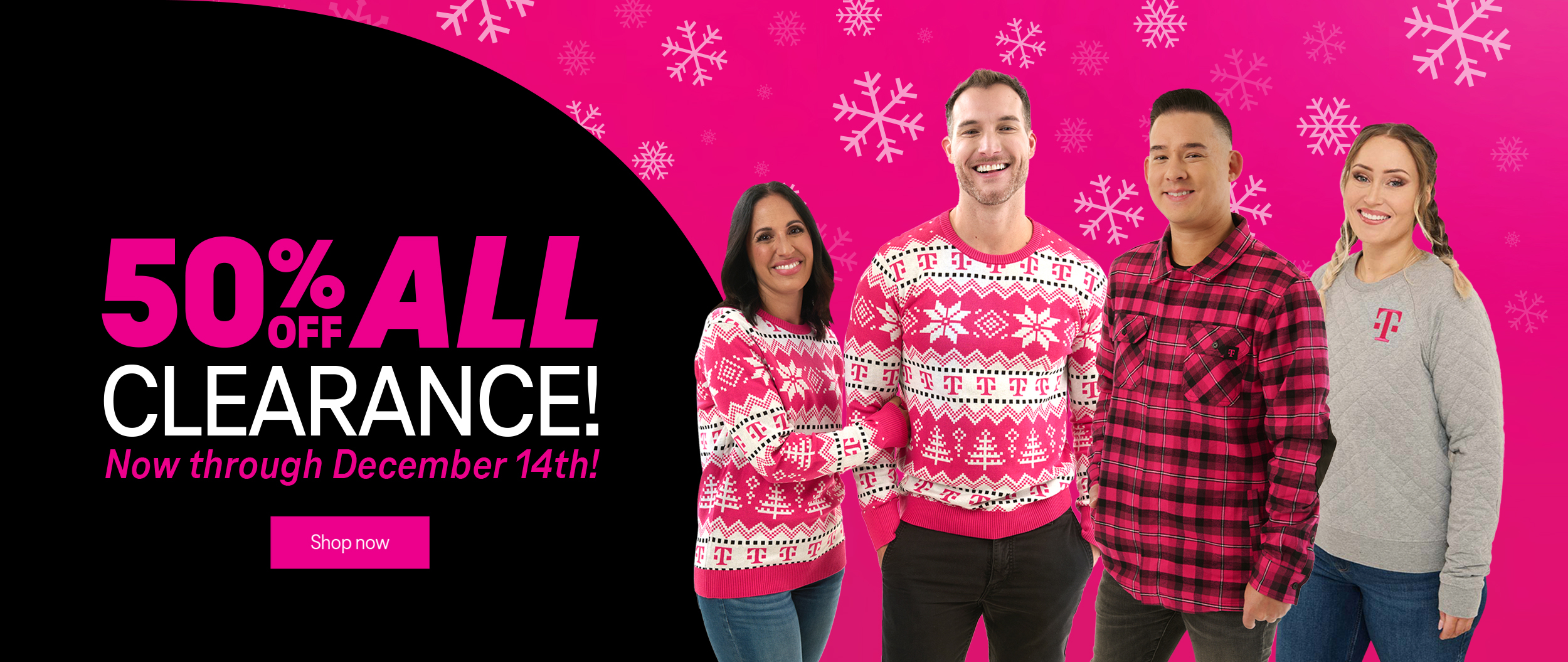 Clearance Launch Banner